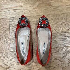 Manolo blahnik flats size 5.5